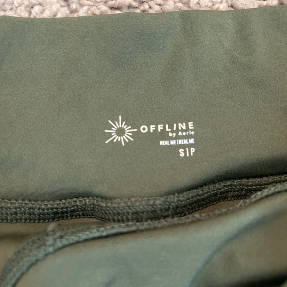 Aerie Offline Olive Green Women's Skort - Picture 2 of 2